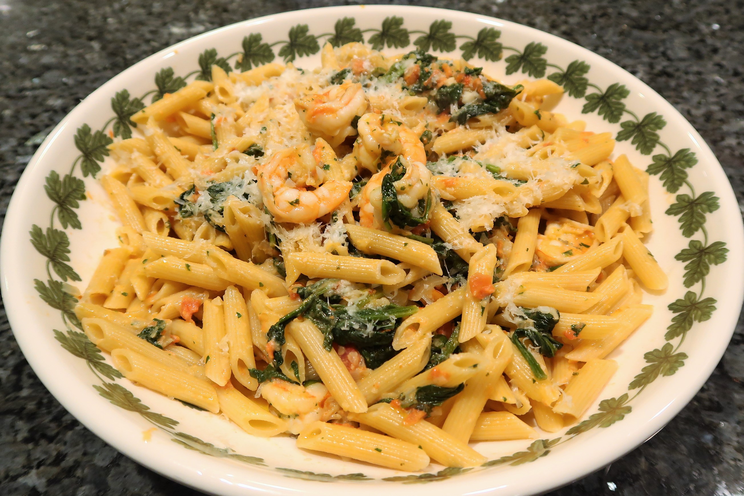 Tuscan-Style Pasta with Shrimp Recipe