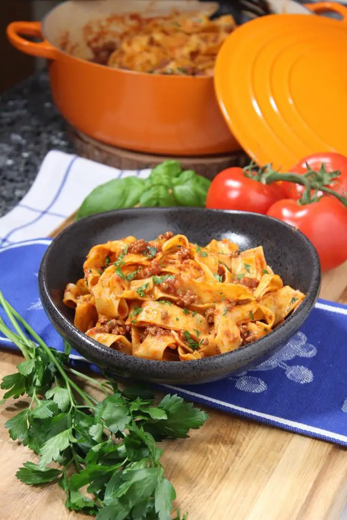 Pappardelle Bolognese Recipe