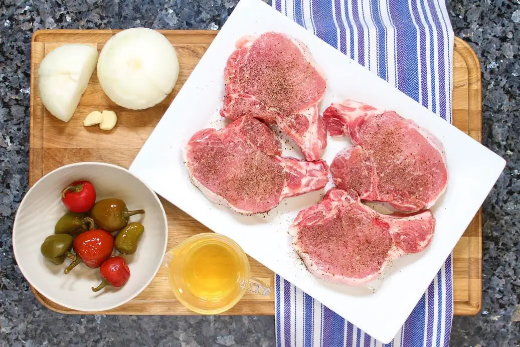 Pork Chops with Hot Cherry Peppers Recipe Orsara Recipes