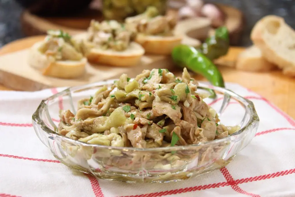 Eggplant in Olive Oil Antipasto