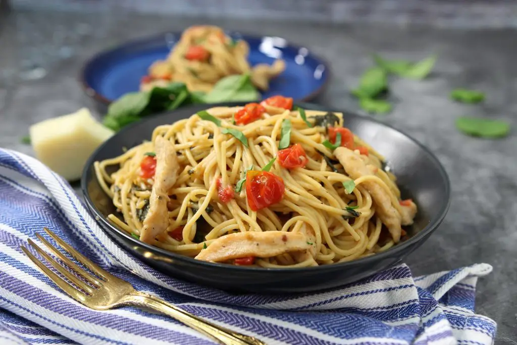 One Pan Pasta with Chicken