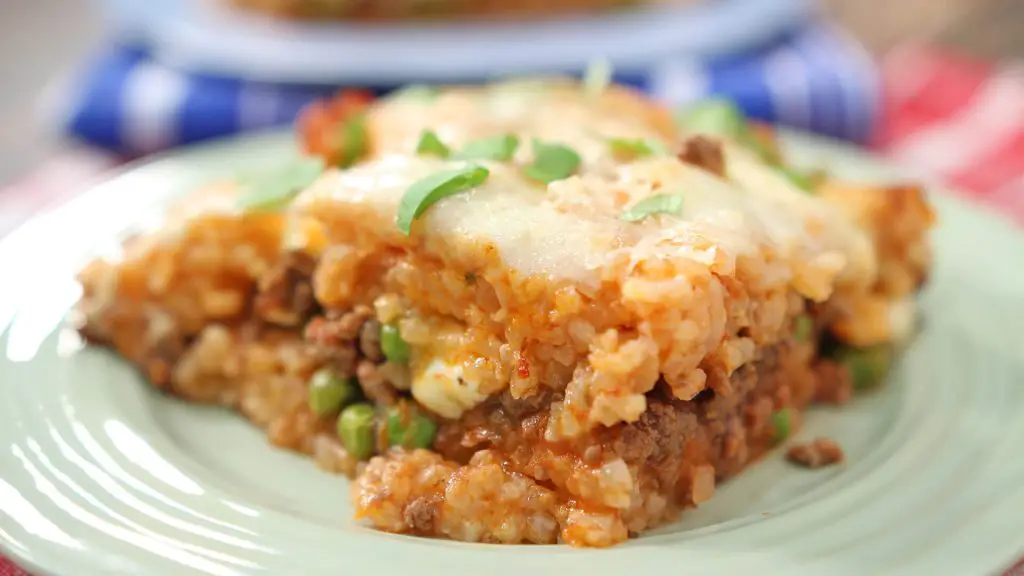 Rice ball Casserole