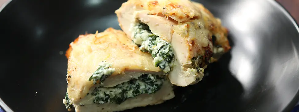 Ricotta and Spinach Stuffed Chicken