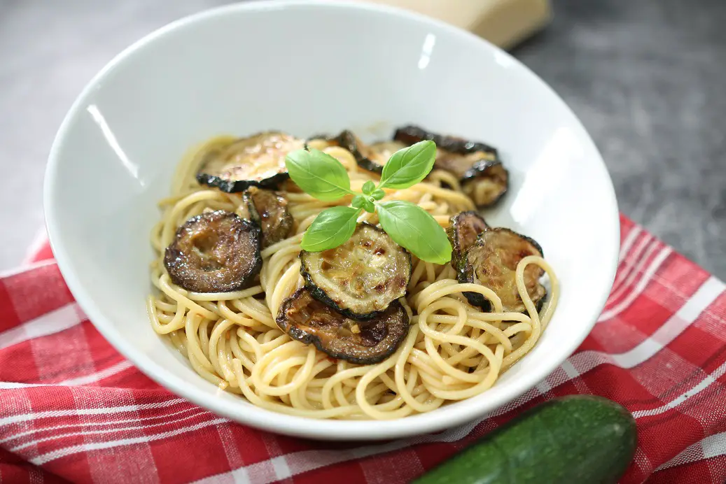 Spaghetti with Fried Zucchini Pasquale Sciarappa Recipes