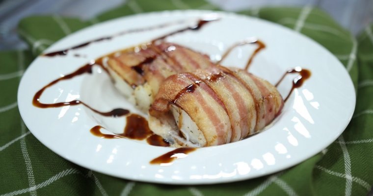 Bacon Wrapped Cod Fish
