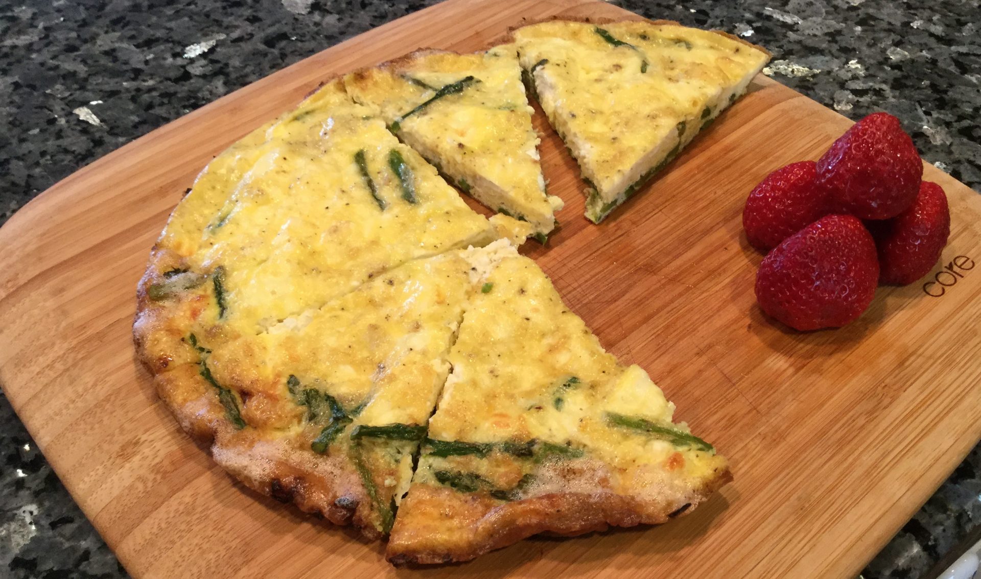 Asparagus and Goat Cheese Frittata Recipe