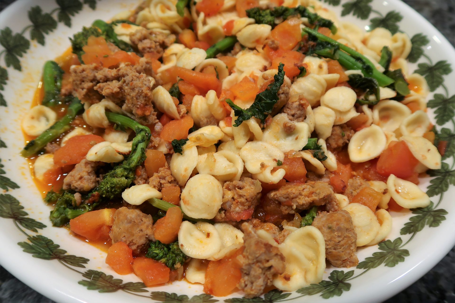 Pasta with Broccoli Rabe and Sausage Recipe