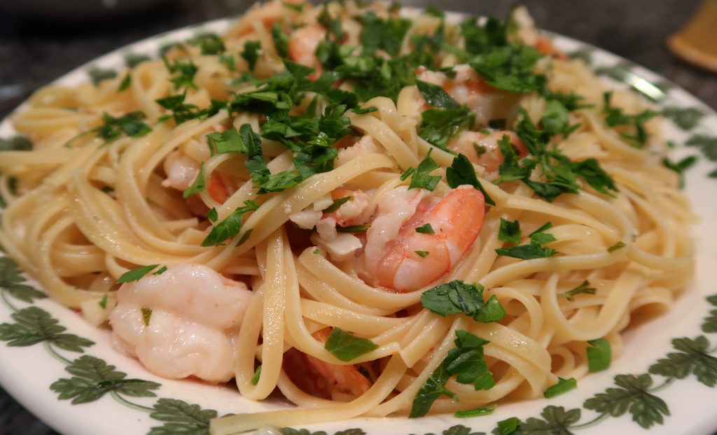 Garlic Shrimp with Linguine Recipe Orsara Recipes
