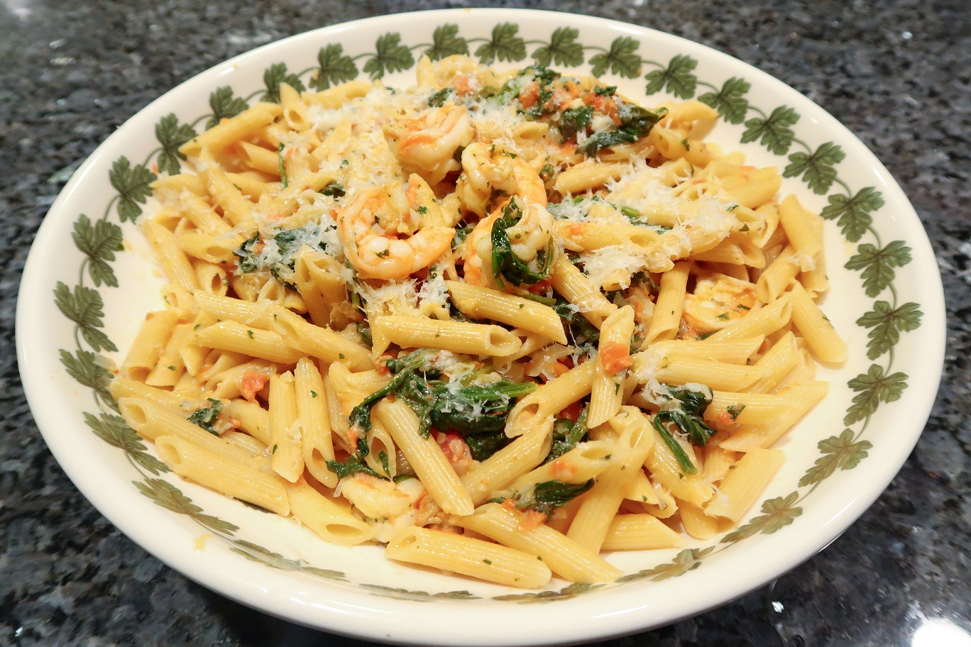 TuscanStyle Pasta with Shrimp Recipe Pasquale Sciarappa Recipes