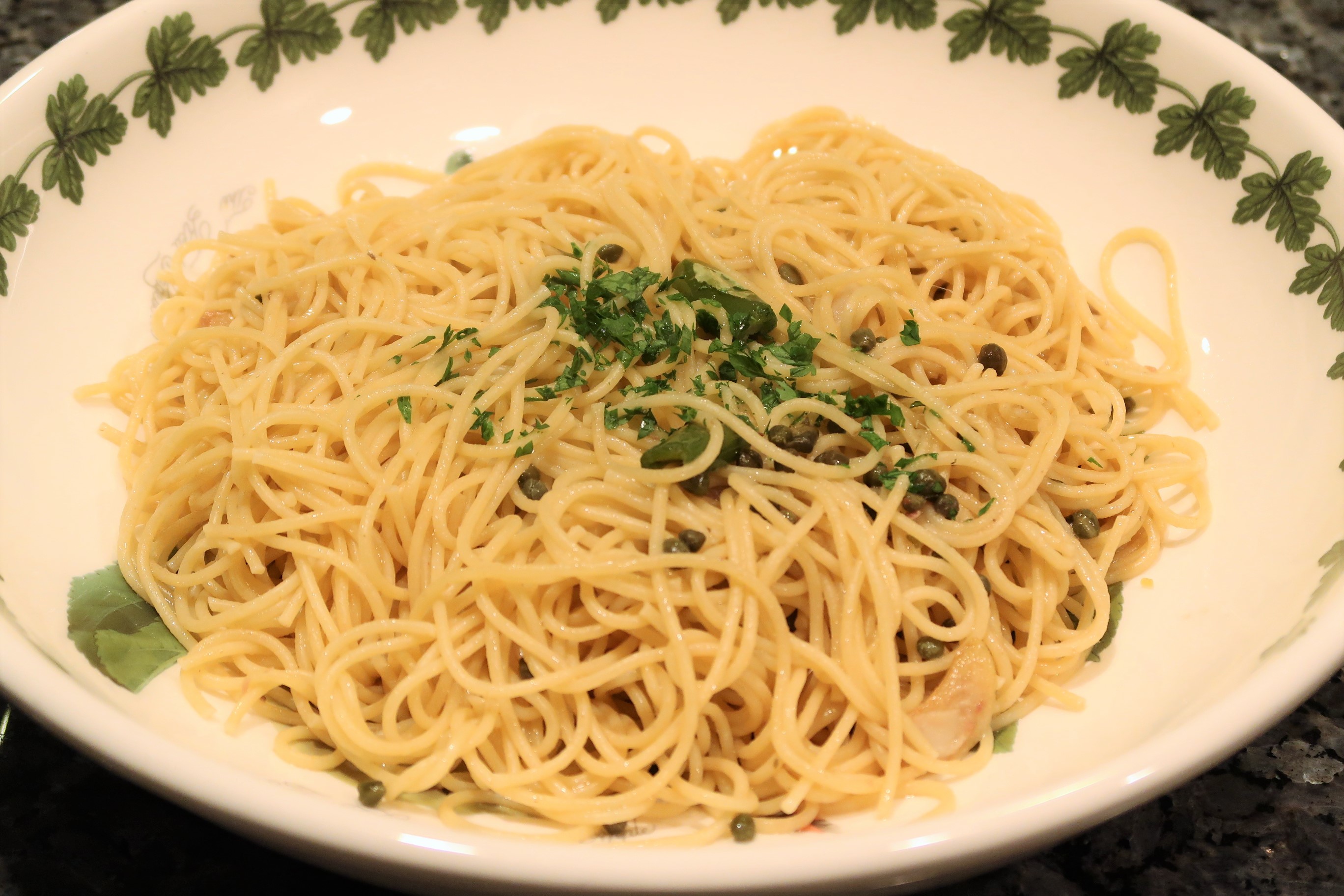 Spaghetti Aglio e Oligo with Anchovies Recipe