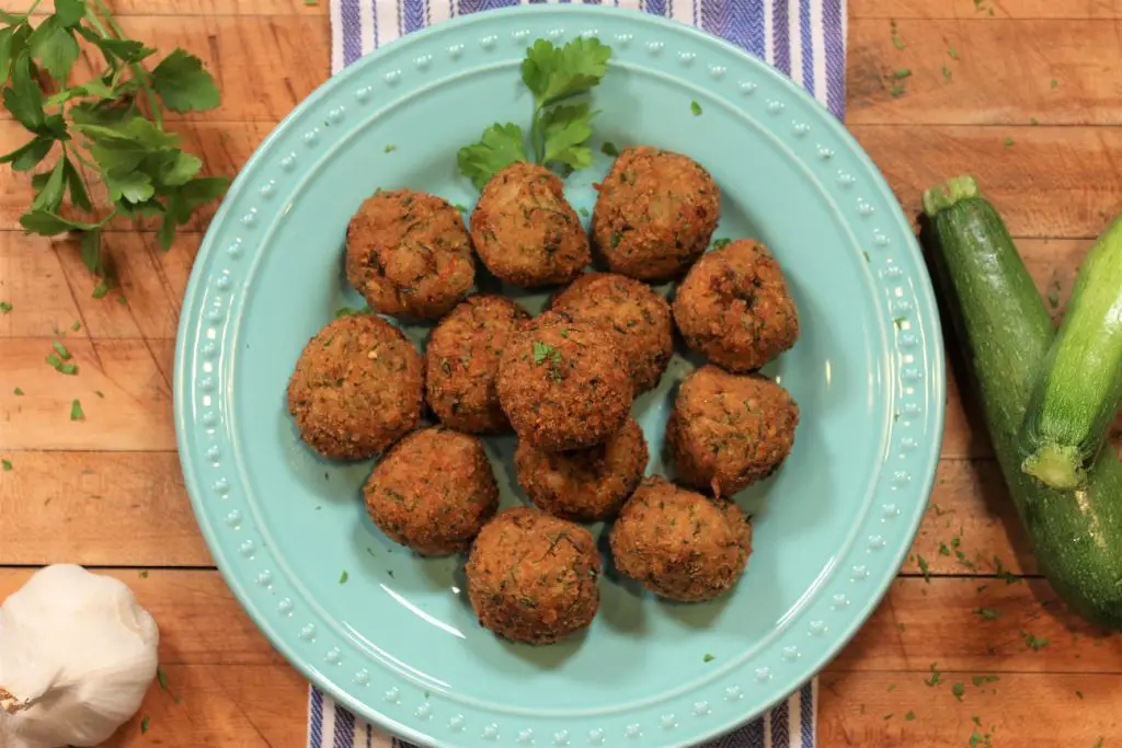 Zucchini Meatballs Recipe Pasquale Sciarappa Recipes