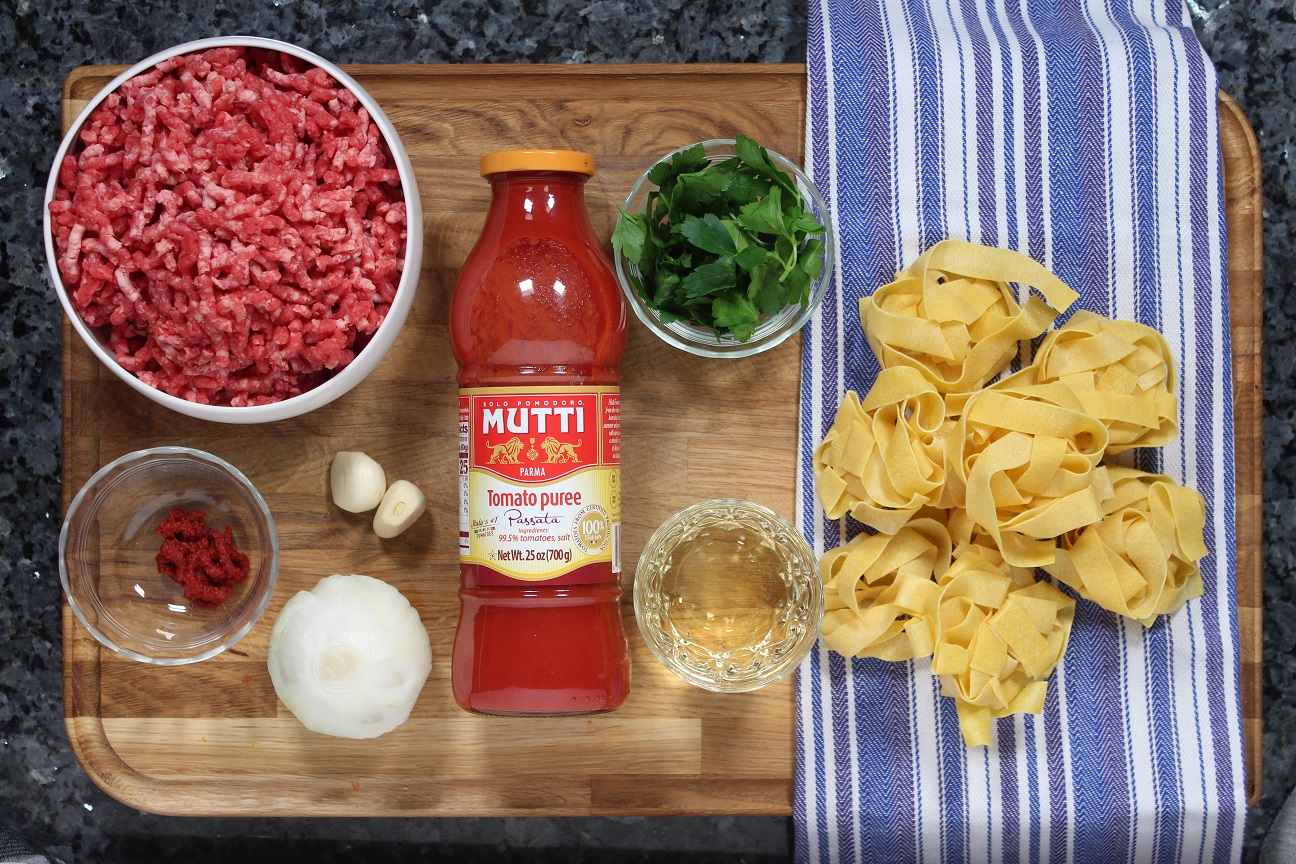 Pappardelle Bolognese Recipe Pasquale Sciarappa Recipes