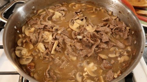 Beef Stroganoff with Pappardelle | Pasquale Sciarappa Recipes