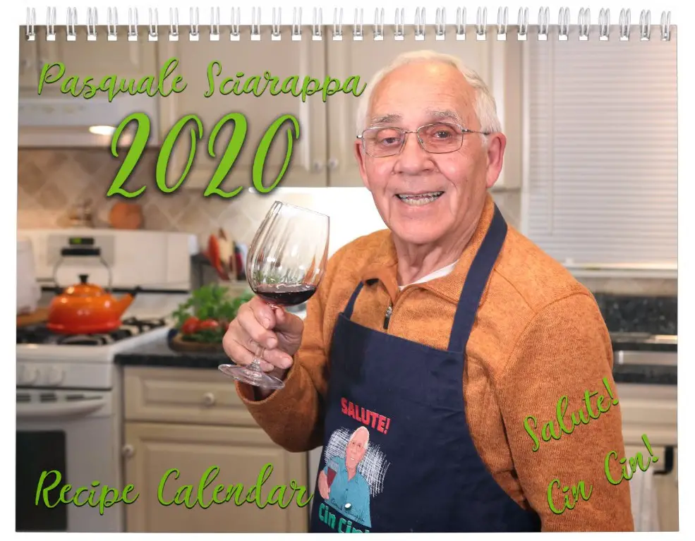 calendar Pasquale Sciarappa Recipes