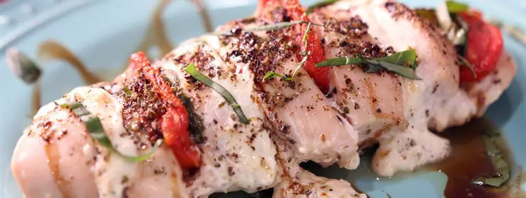 Caprese Stuffed Chicken