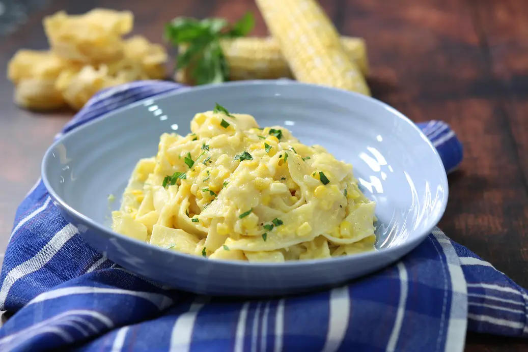 Pappardelle with Jersey Corn Sauce Pasquale Sciarappa Recipes