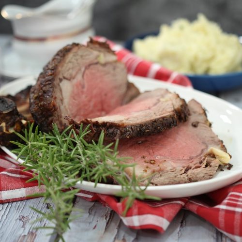 Prime Rib With Red Wine Gravy | Pasquale Sciarappa Recipes