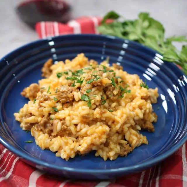 Spicy Sausage Risotto Pasquale Sciarappa Recipes