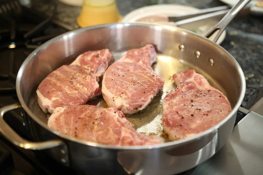 Red Wine Pork Chops Pasquale Sciarappa Recipes
