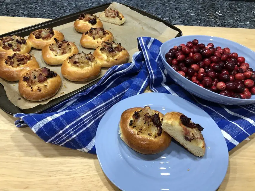 Bacon and Onion Stuffed Rolls Pasquale Sciarappa Recipes