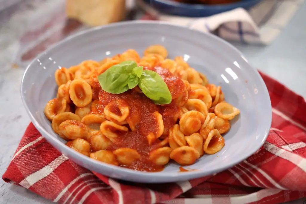 pasta with sauce Pasquale Sciarappa Recipes