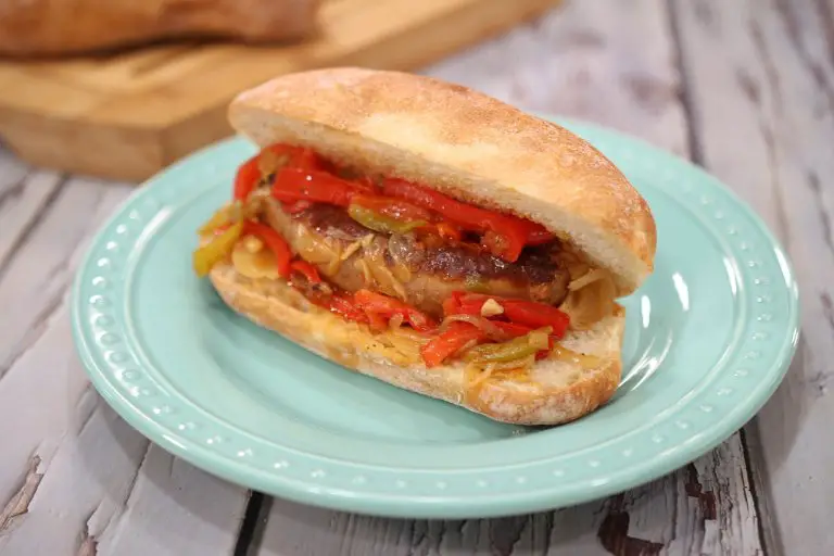 Sausage and Peppers Sandwich Pasquale Sciarappa Recipes
