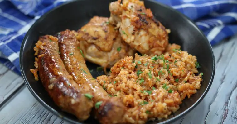 Rice with Chicken and Sausage