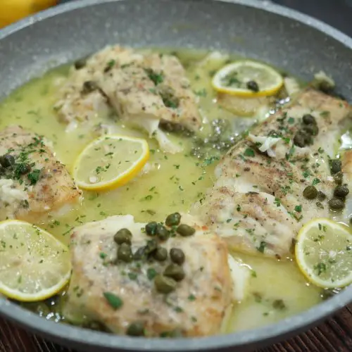 Cod Fish Piccata | Pasquale Sciarappa Recipes