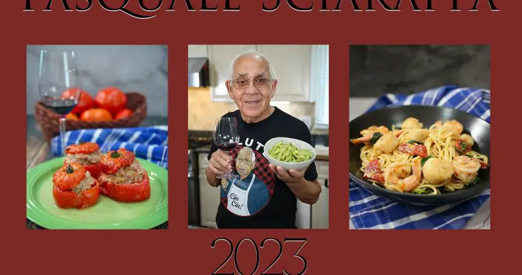 2023 Pasquale Sciarappa Recipe Calendar!
