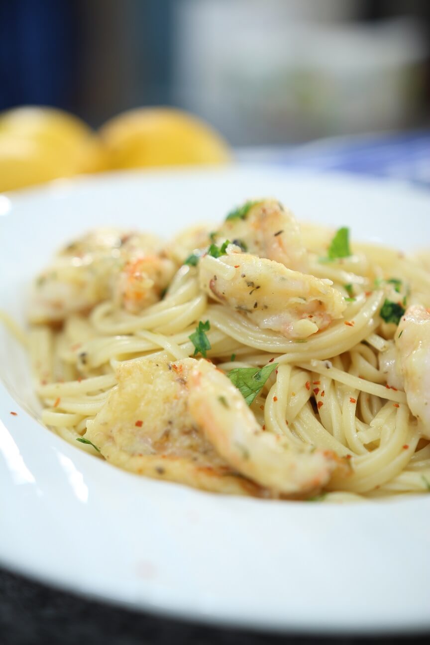 Shrimp Francese | Pasquale Sciarappa Recipes
