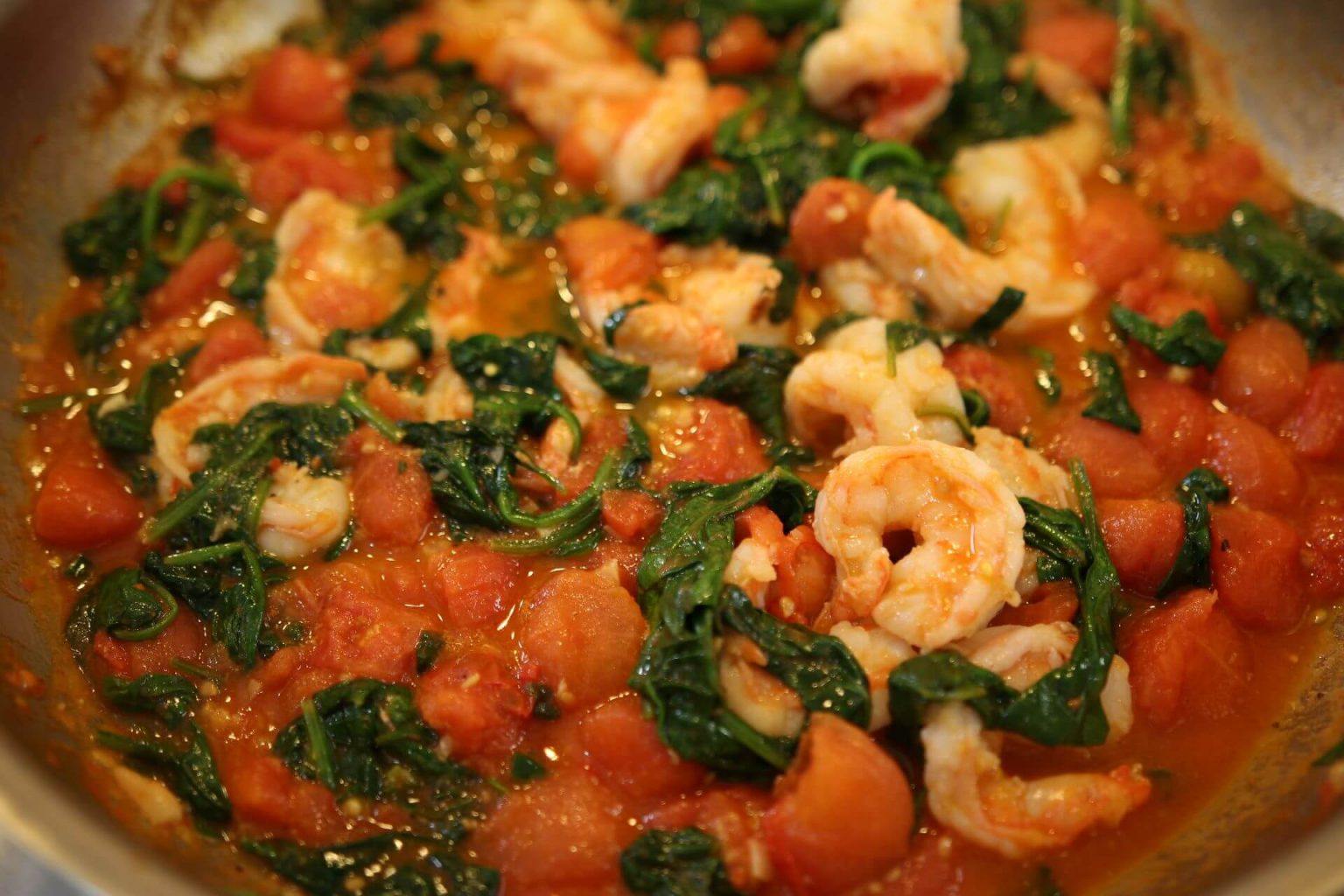 Fettuccine with Shrimp and Spinach Pasquale Sciarappa Recipes