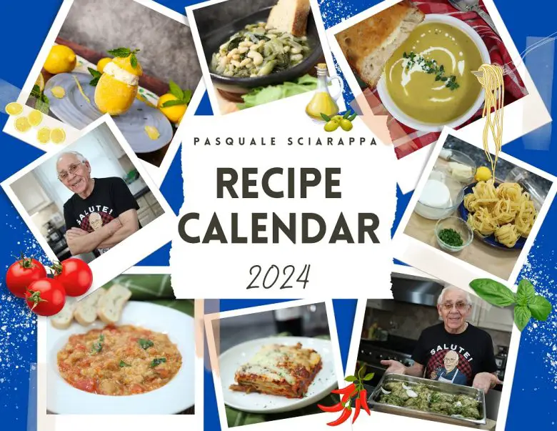 Pasquale Sciarappa 2024 Recipe Calendar Pasquale Sciarappa Recipes