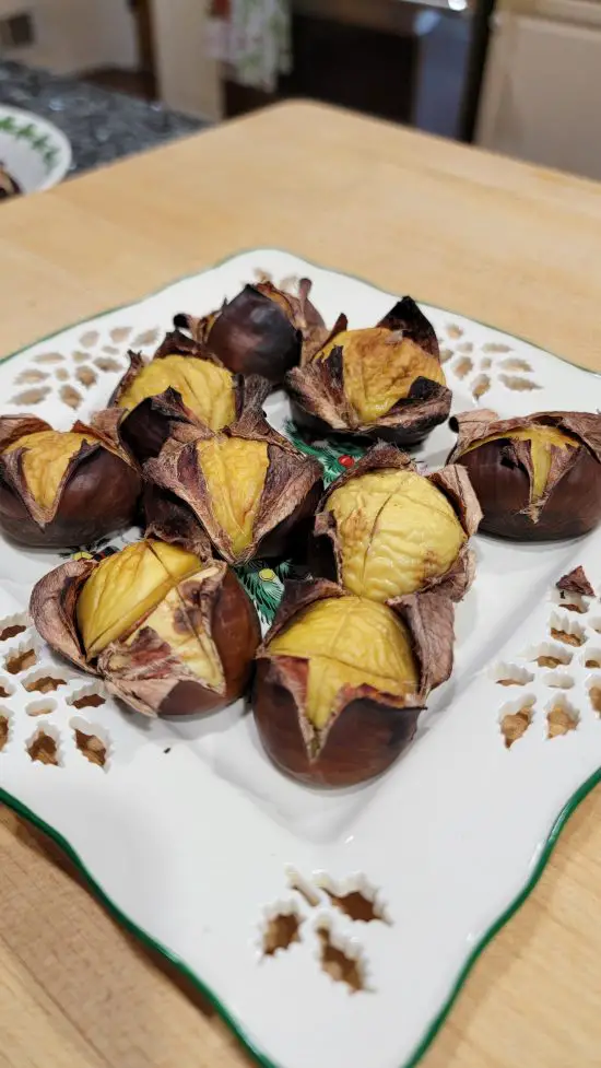 roasted chestnuts